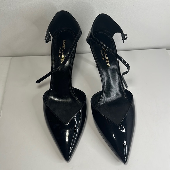 COPY - Saint Laurent Heels YSL Patent Pump - Picture 1 of 13